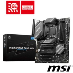 MSI微星 B760 GAMING PLUS WIFI 主機板msi收購