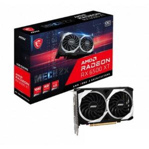 微星 MSI Radeon RX 6500 XT 4G MECH 2X OC 顯示卡msi收購